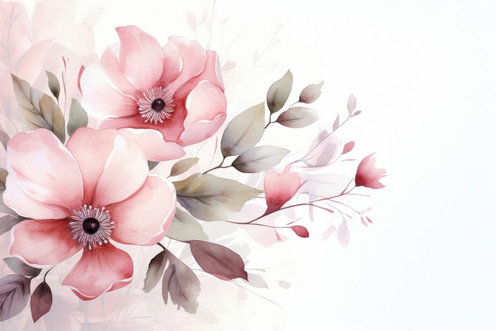 Pastel colored flowers pattern petal plant. AI generated Image by rawpixel.