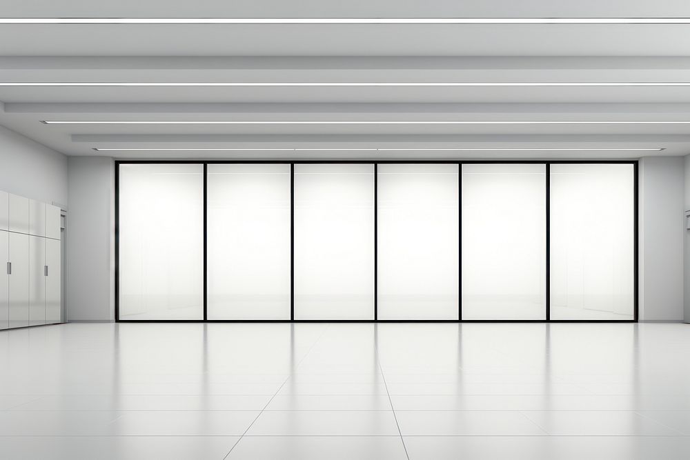 Blank white wall door architecture headquarters. AI generated Image by rawpixel.