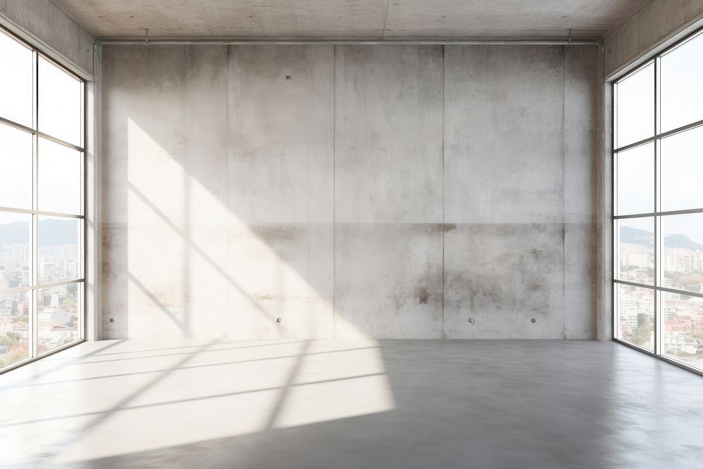 Blank white wall concrete window | Free Photo - rawpixel