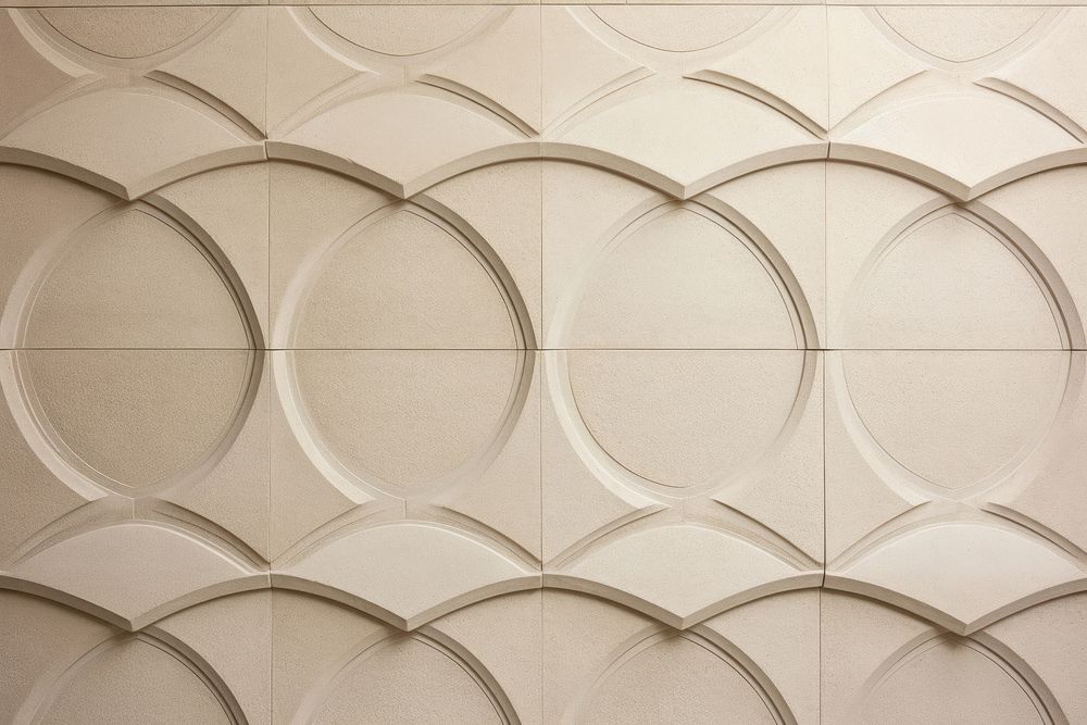Wall embossing arches stone pattern wall architecture. AI generated Image by rawpixel.