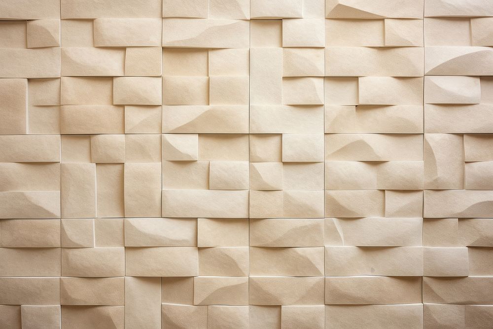 Wall embossing grid stone wall pattern texture. AI generated Image by rawpixel.