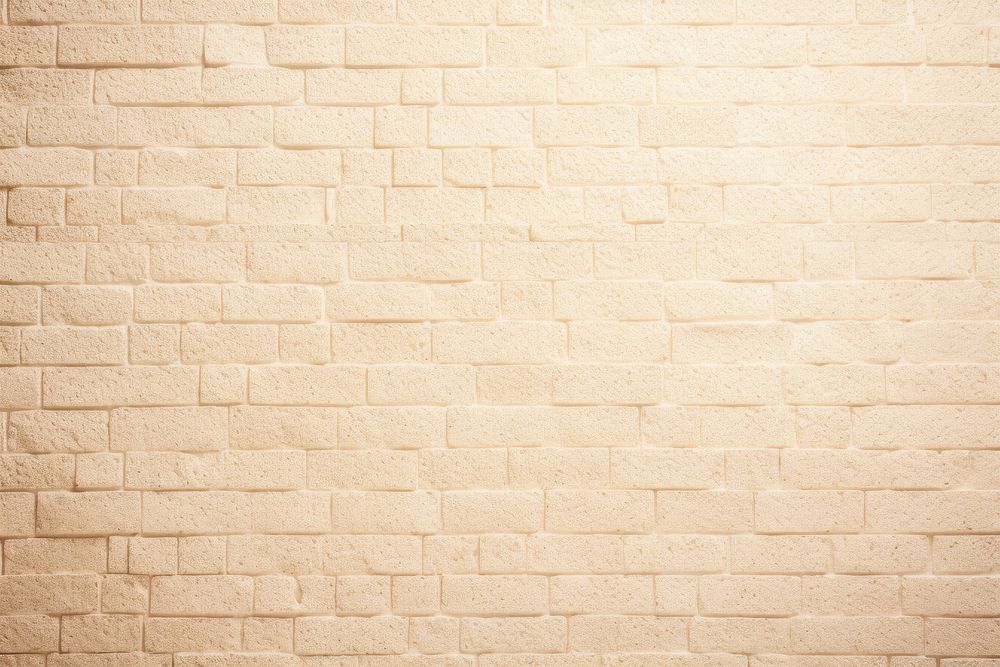 Beige brick texture architecture wall backgrounds. AI generated Image by rawpixel.
