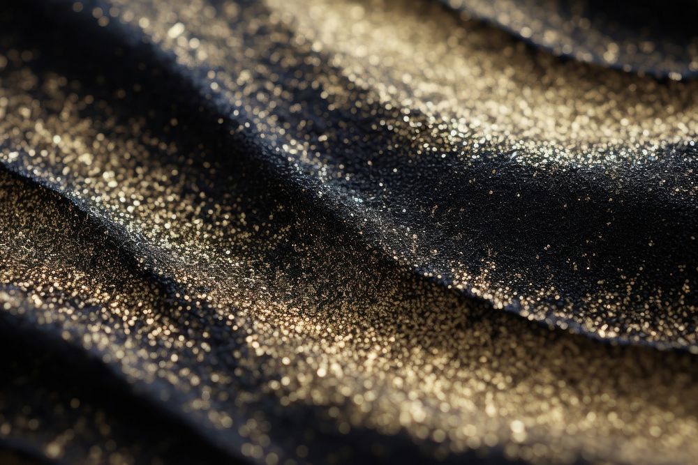 Sand texture glitter black gold. AI generated Image by rawpixel.