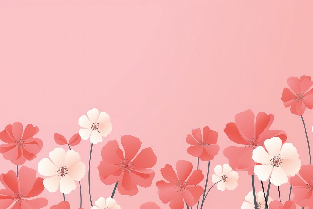 Flower backgruon backgrounds outdoors pattern. AI generated Image by rawpixel.