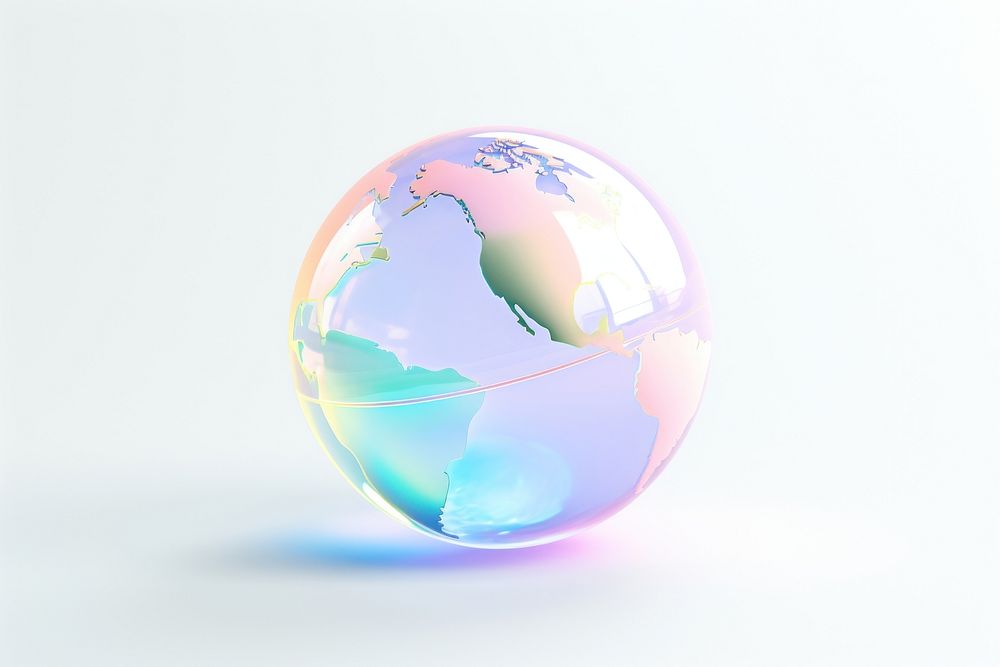 Globe sphere planet space. AI generated Image by rawpixel.