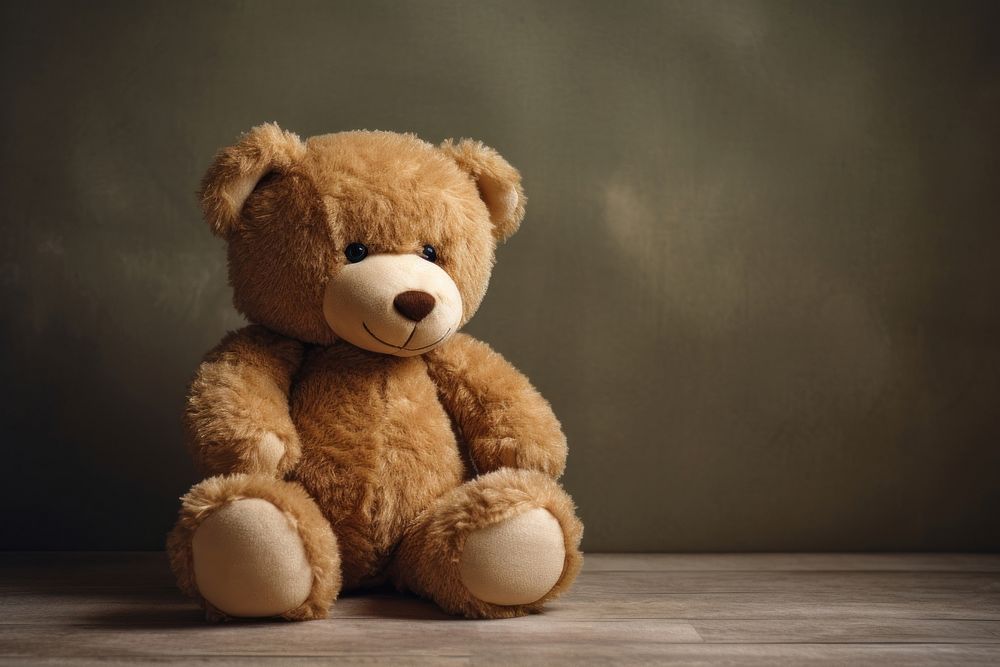 A teddy bear brown toy representation. AI generated Image by rawpixel.