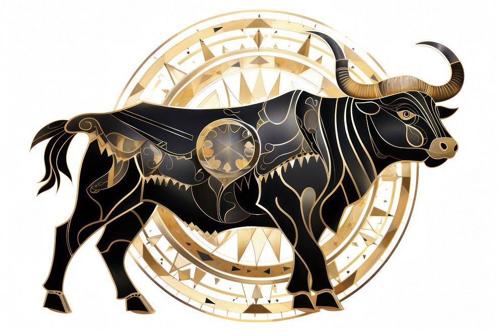 Taurus livestock buffalo cattle. AI generated Image by rawpixel.