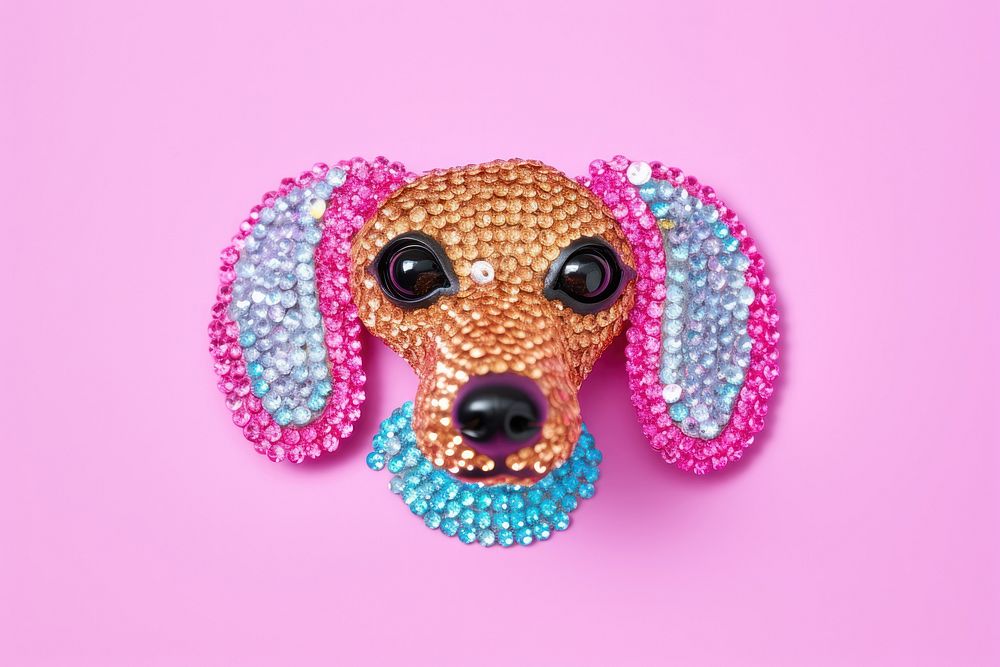Dog bead jewelry animal. AI generated Image by rawpixel.