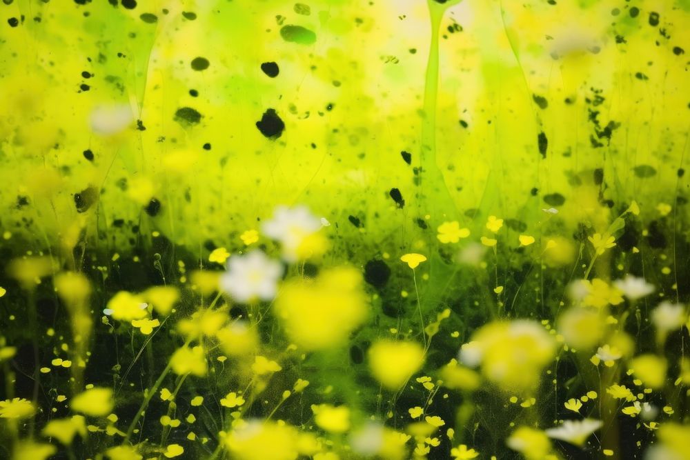Buttercups backgrounds outdoors nature. AI generated Image by rawpixel.