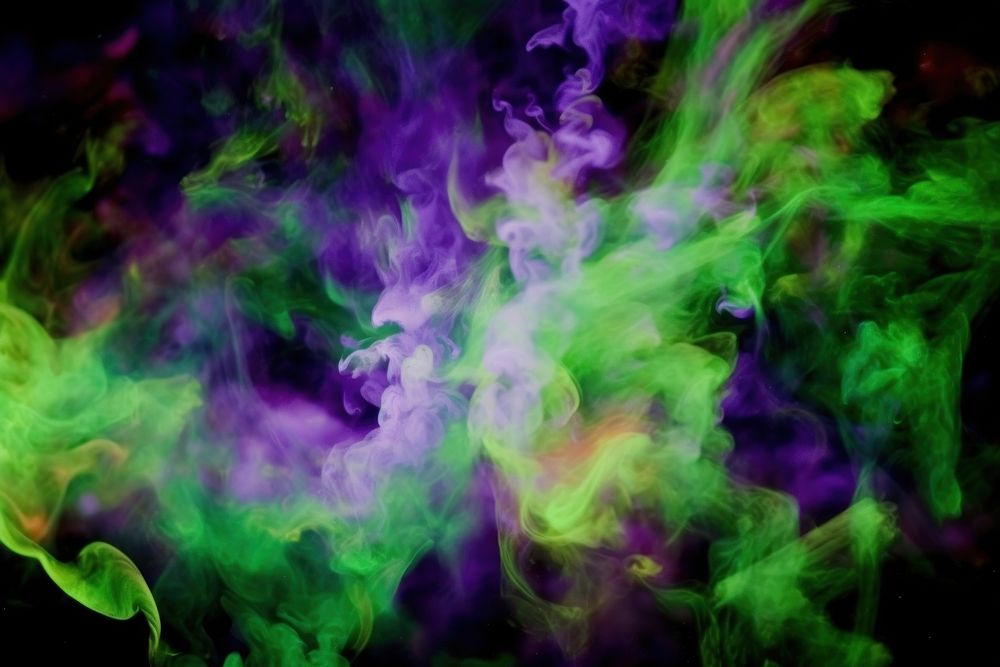 Smoke backgrounds purple creativity. AI generated Image by rawpixel.