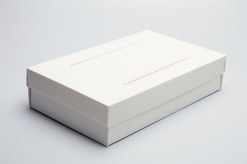 Cherry bih box package white rectangle porcelain. AI generated Image by rawpixel.