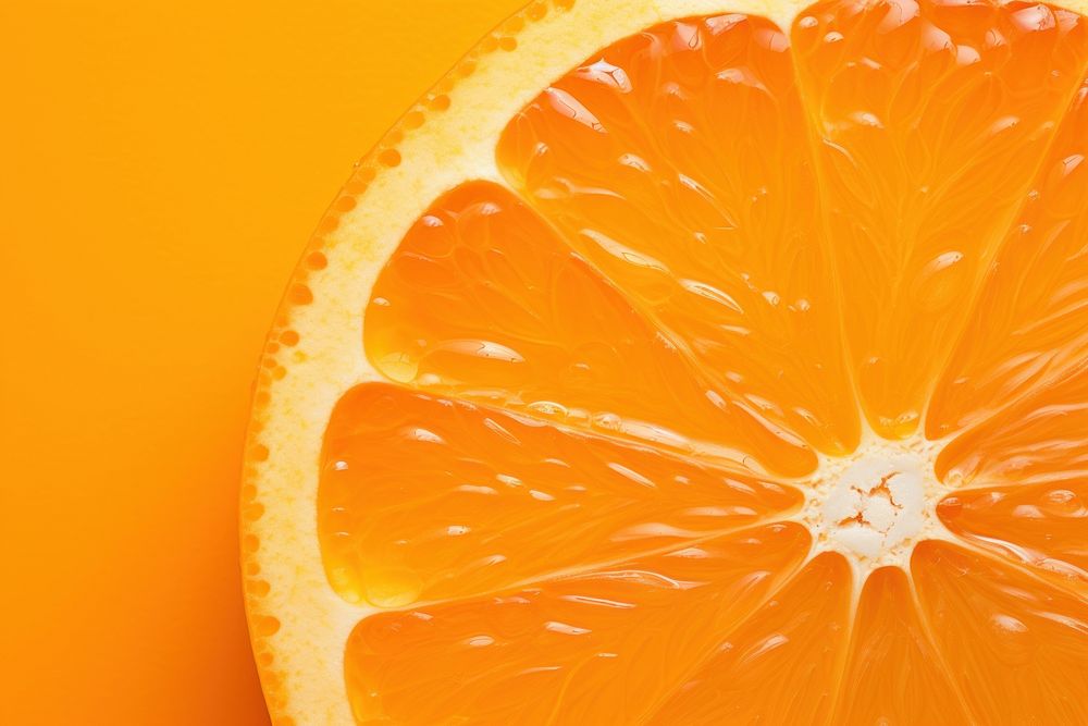 Orange slice backgrounds fruit plant. AI generated Image by rawpixel.