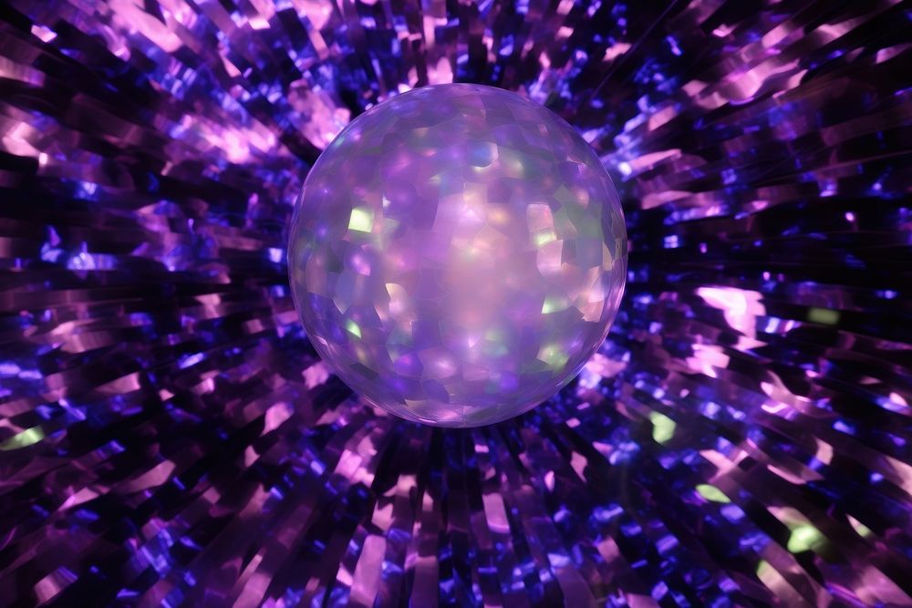 Disco ball backgrounds gemstone glitter. AI generated Image by rawpixel.