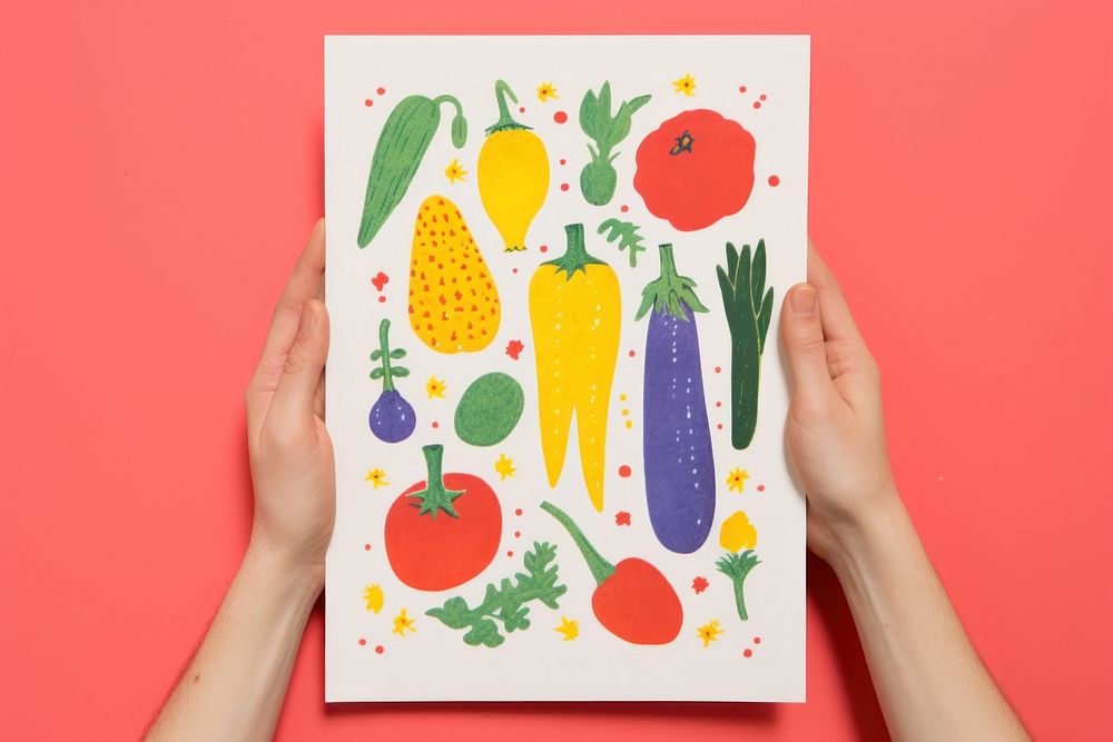 Hands holding vegetables fruit plant food. AI generated Image by rawpixel.