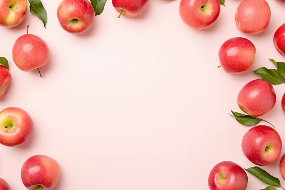 Apples backgrounds fruit plant. AI generated Image by rawpixel.