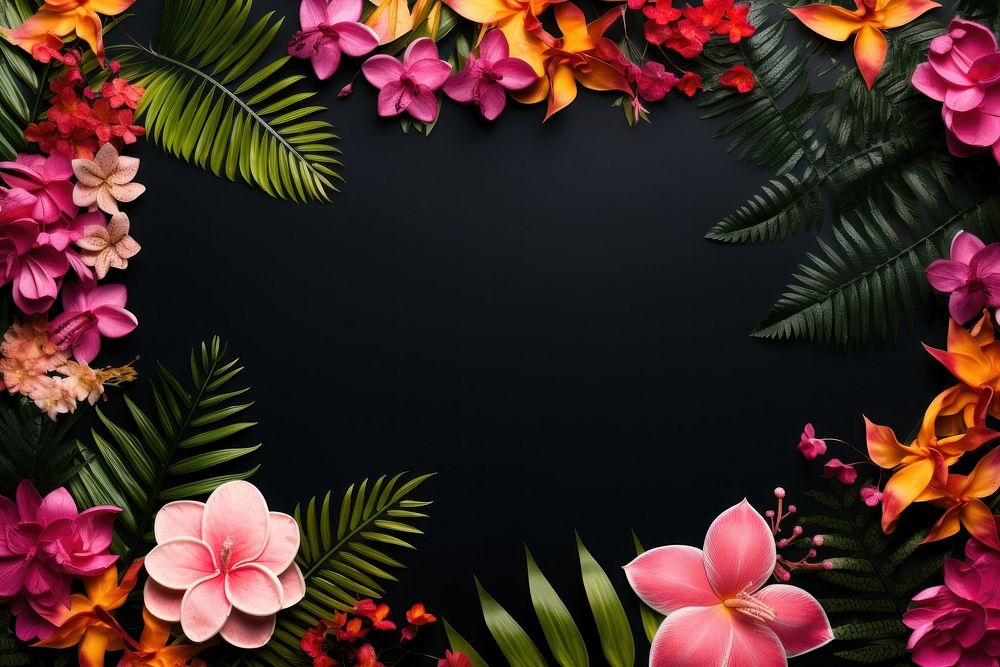 Botanical backgrounds outdoors flower. AI generated Image by rawpixel.