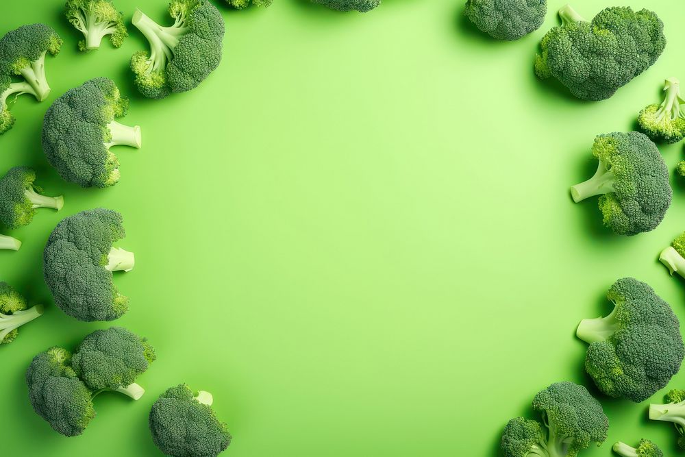 Broccoli backgrounds vegetable green. AI generated Image by rawpixel.