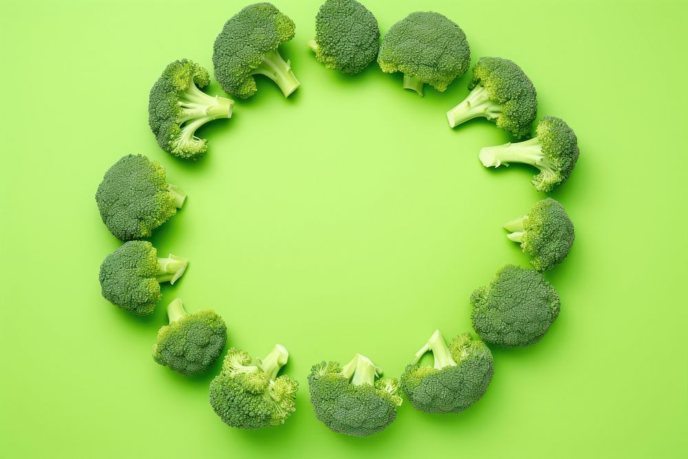Broccoli vegetable green plant. AI generated Image by rawpixel.