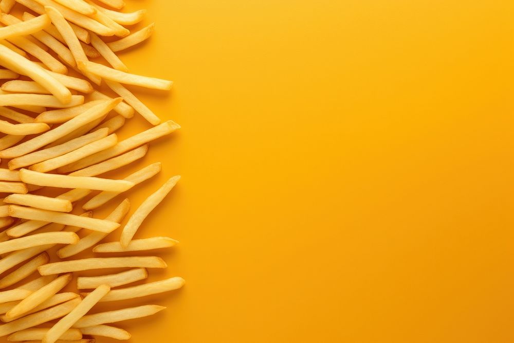 French fries backgrounds food freshness. AI generated Image by rawpixel.