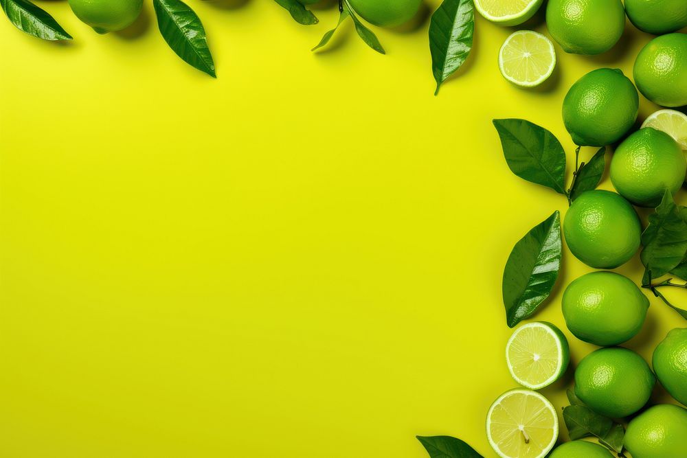 Limes backgrounds fruit plant. AI generated Image by rawpixel.