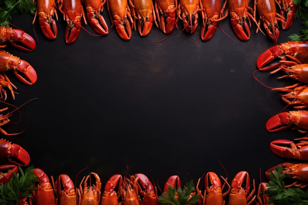 Lobsters seafood invertebrate crustacean. AI generated Image by rawpixel.