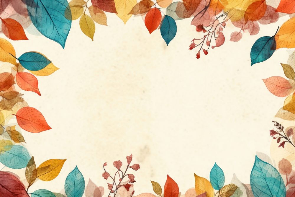Leaft paper backgrounds pattern. AI generated Image by rawpixel.