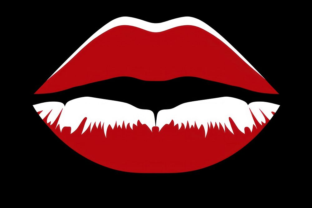 Lipstick lipstick moustache cosmetics. AI generated Image by rawpixel.