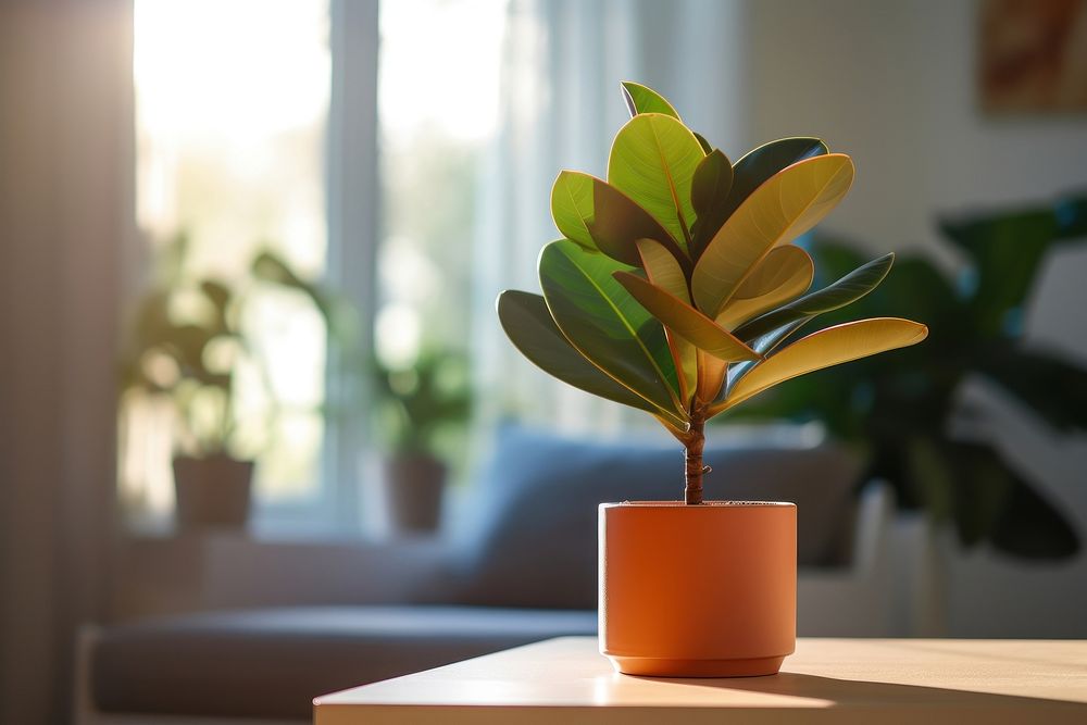 Plant windowsill nature leaf. AI generated Image by rawpixel.