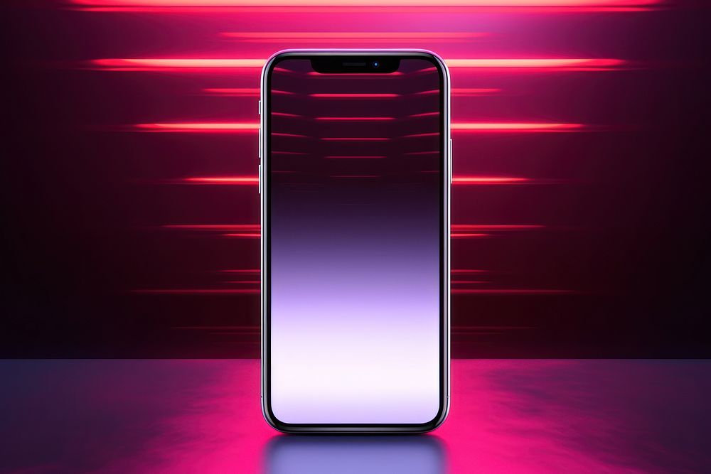 3d mobile phone screen light transportation. AI generated Image by rawpixel.