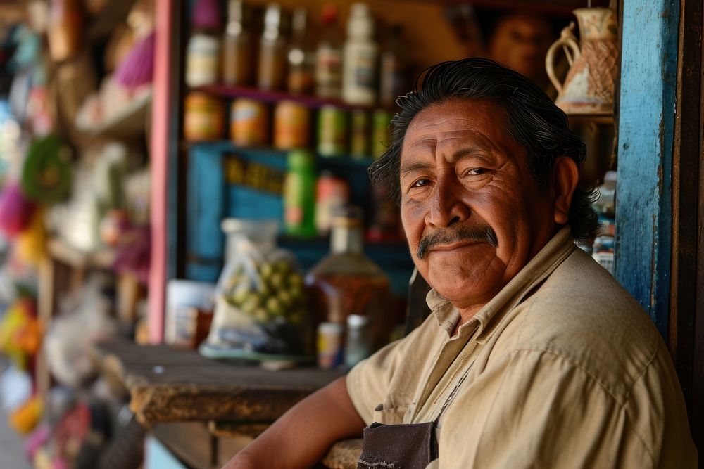 Mexican business owner adult entrepreneur craftsperson. AI generated Image by rawpixel.