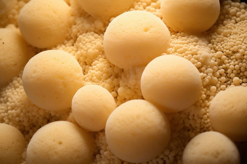 Yeast biolgy food cauliflower backgrounds. AI generated Image by rawpixel.