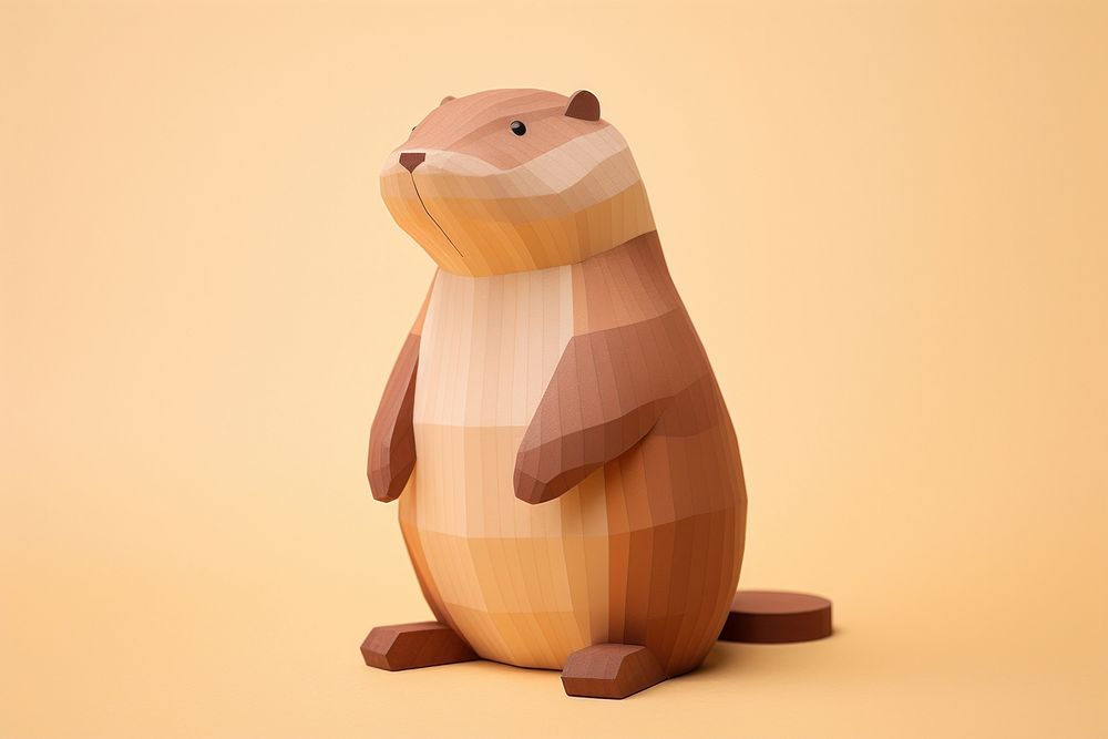 A beaver mammal representation wildlife. AI generated Image by rawpixel.