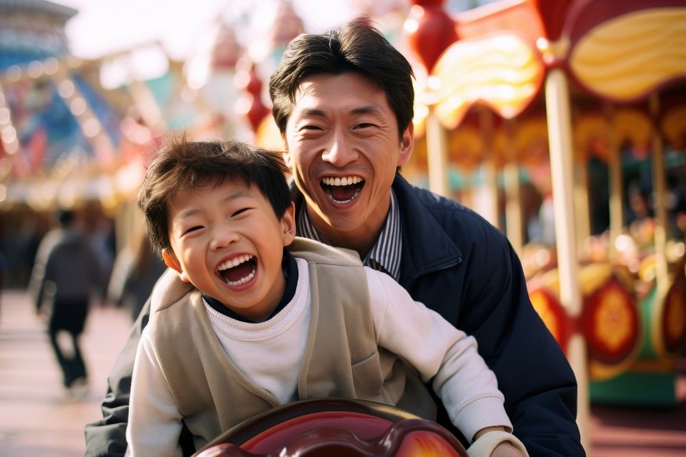 Korean laughing smiling adult. AI | Premium Photo - rawpixel