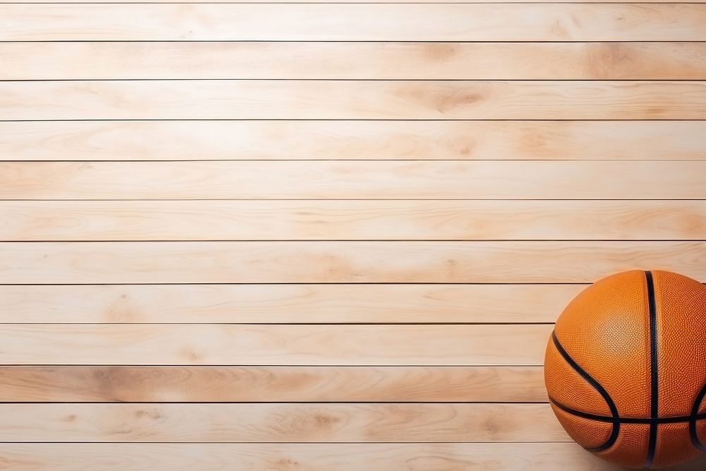 Basketball wood hardwood sports. AI generated Image by rawpixel.