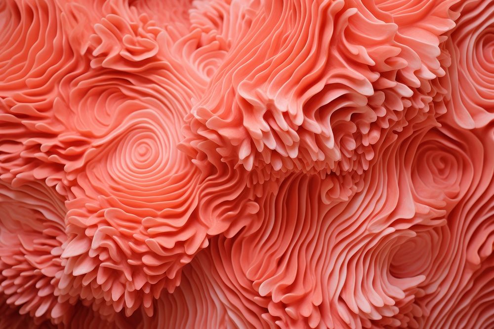 Coral texture background backgrounds petal food. AI generated Image by rawpixel.