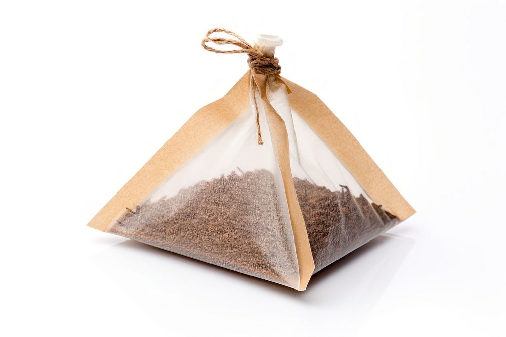 Tea bag food white background ingredient. AI generated Image by rawpixel.