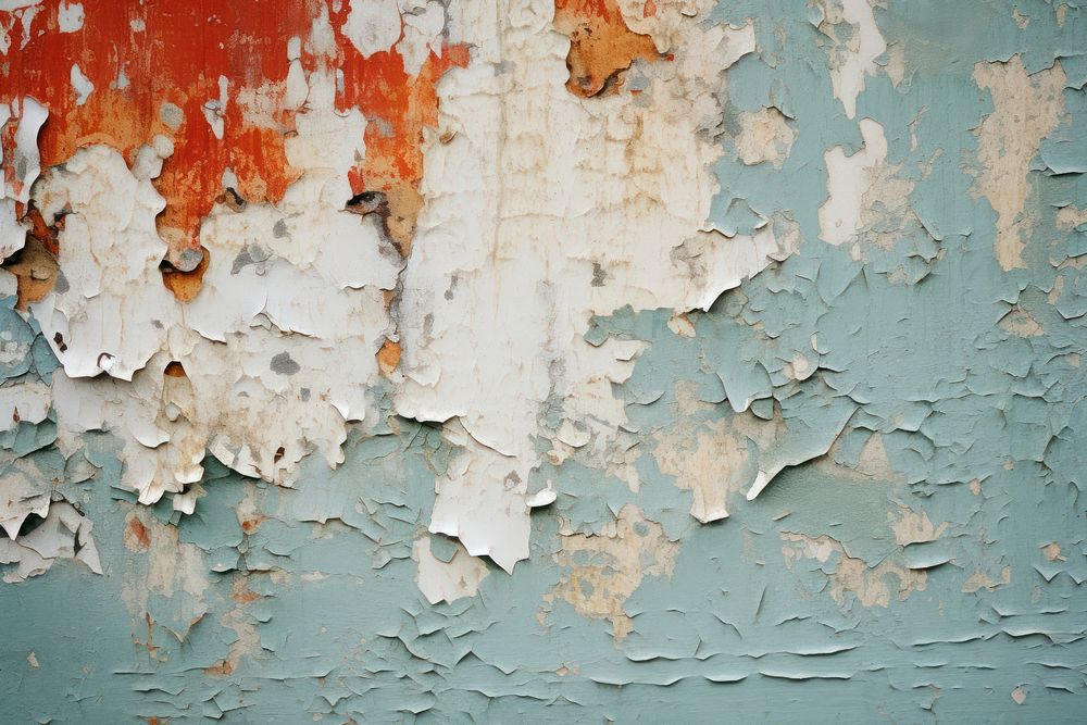 Peeling paint texture background backgrounds deterioration architecture. AI generated Image by rawpixel.