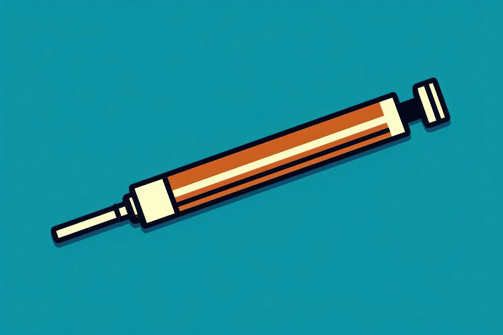 Plastic syringe wood weaponry needle. AI generated Image by rawpixel.