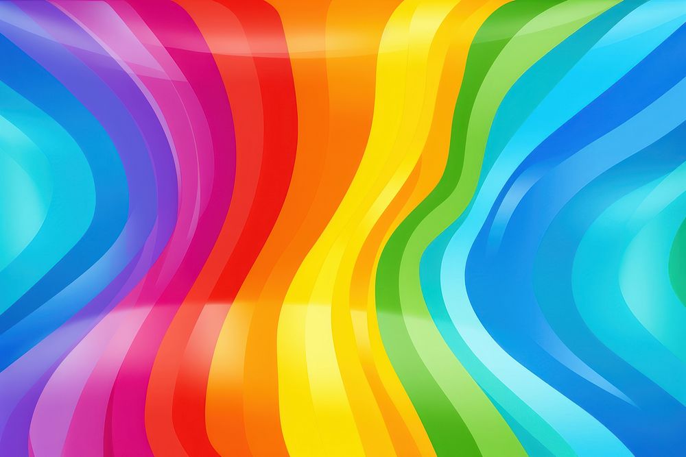 Backgrounds rainbow pattern creativity. AI generated Image by rawpixel.