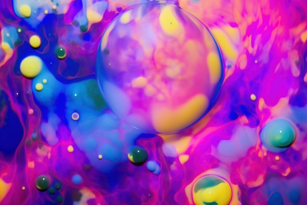 Bubble backgrounds pattern purple. AI generated Image by rawpixel.
