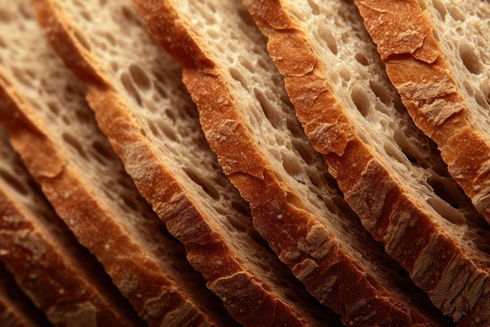 Bread food backgrounds sourdough. AI generated Image by rawpixel.