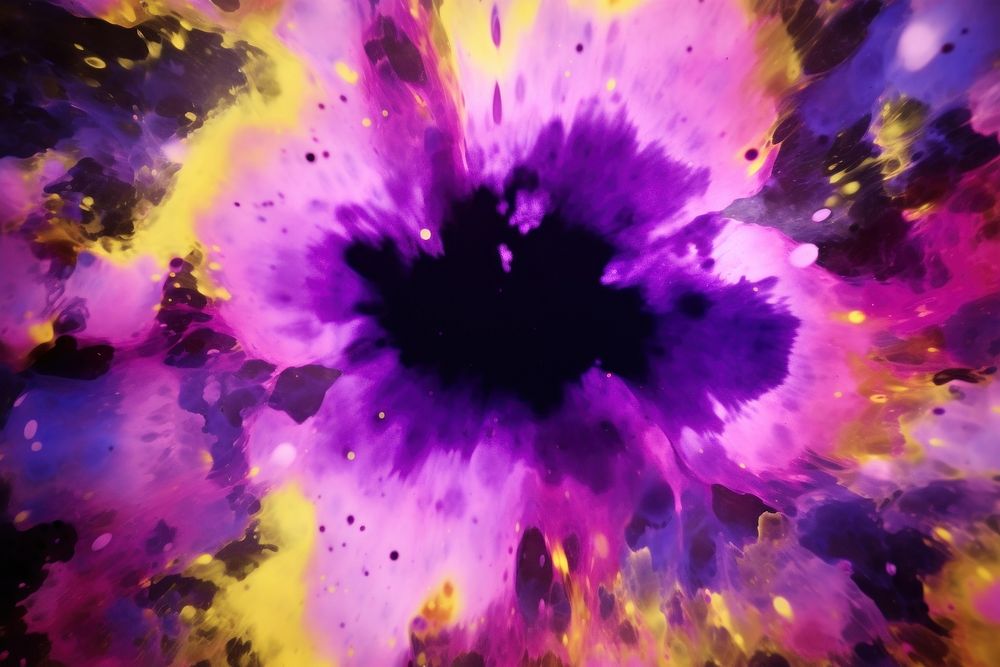 Flower backgrounds pattern purple. AI generated Image by rawpixel.