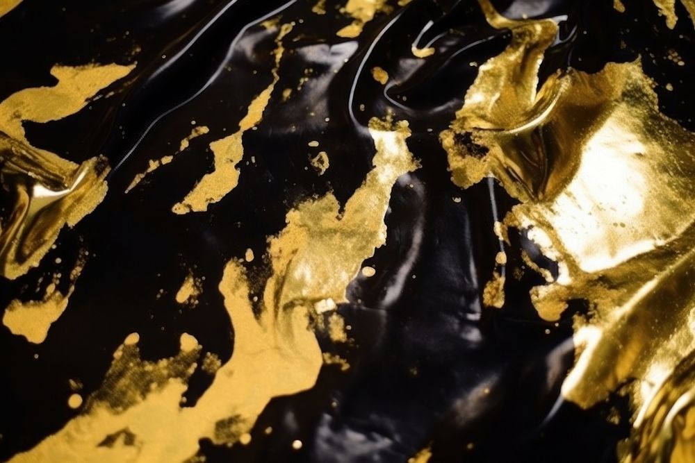 Gold and black backgrounds monochrome abstract. AI generated Image by rawpixel.
