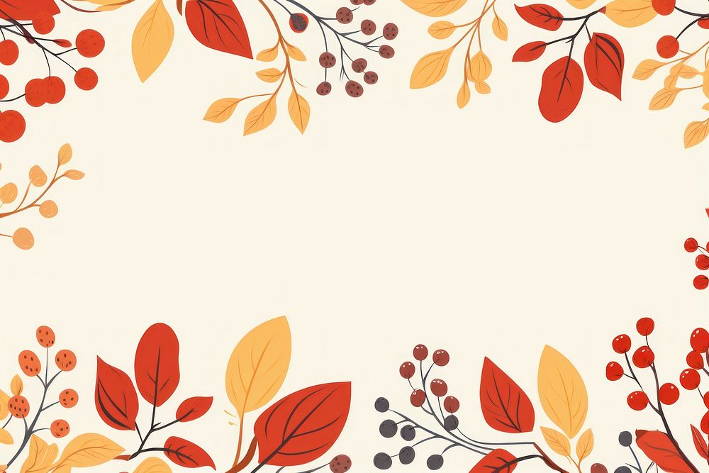 Autumn bright leaves pattern backgrounds celebration. AI generated Image by rawpixel.