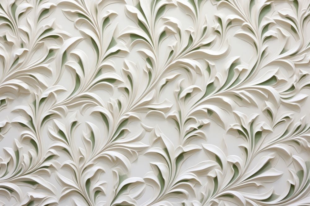 Holly pattern white art. 