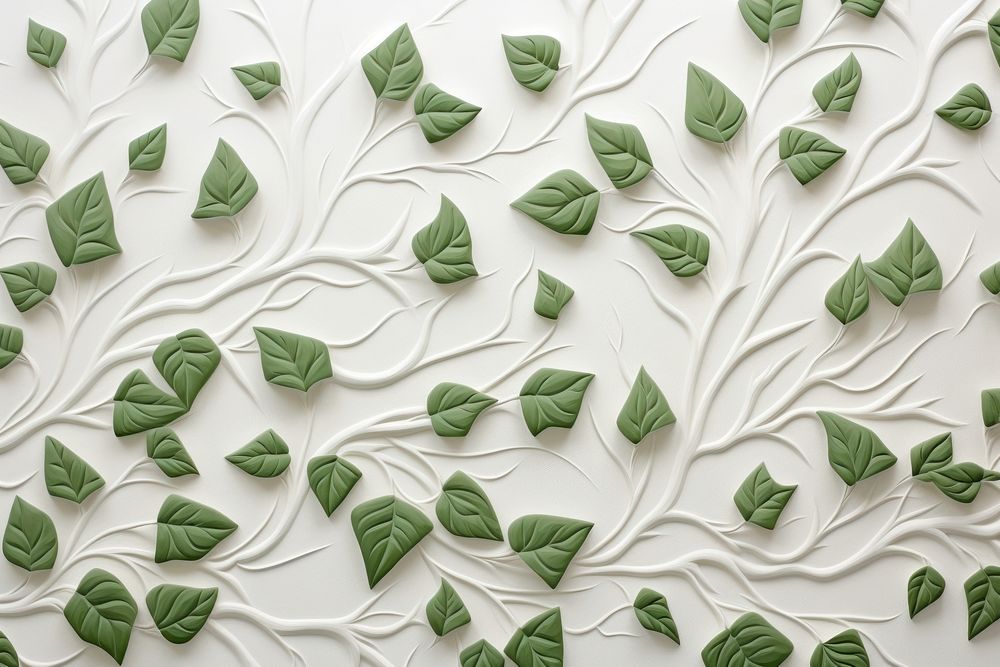 Ivy pattern wall backgrounds. AI generated Image by rawpixel.