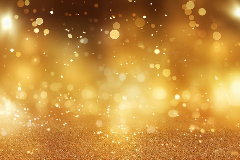 Gold background glitter light backgrounds. AI generated Image by rawpixel.