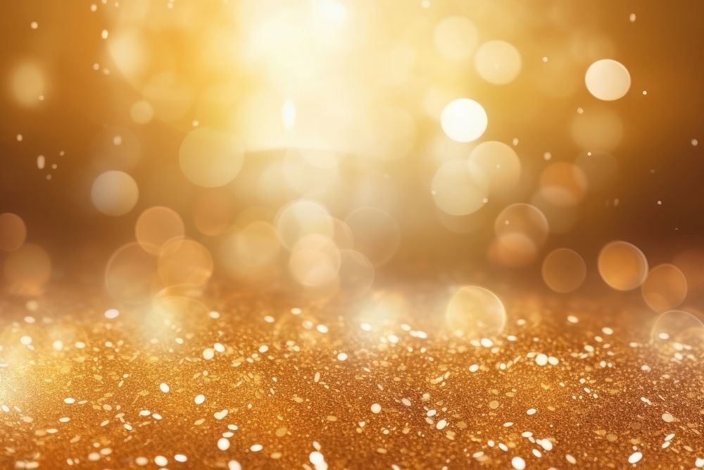 Gold background glitter light backgrounds. AI generated Image by rawpixel.