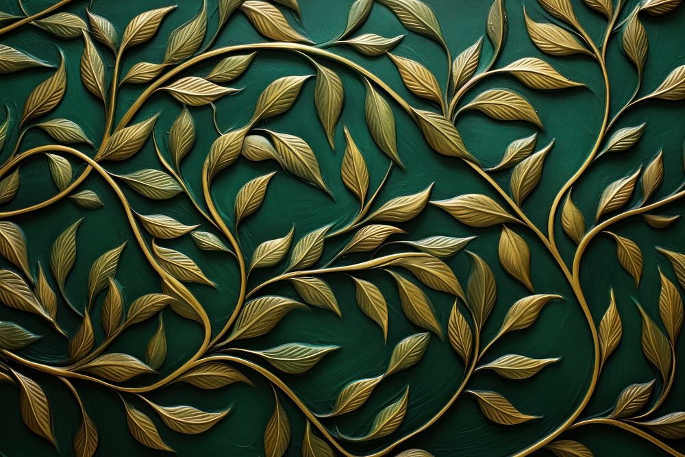 Nature pattern art backgrounds. AI generated Image by rawpixel.