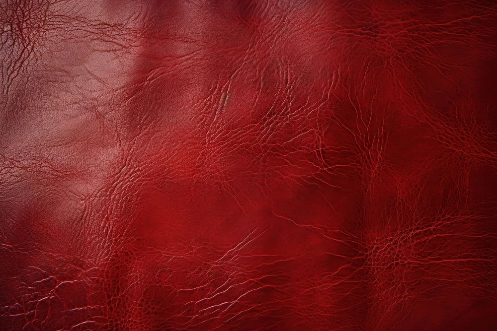 Old red leather backgrounds texture maroon. AI generated Image by rawpixel.